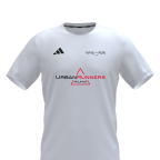 Maglietta bianca Adidas uomo immagine 1