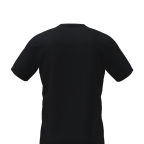 Maglietta nera Adidas uomo immagine 2