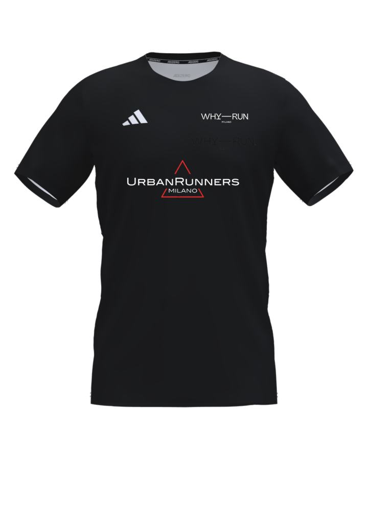 Maglietta nera Adidas uomo