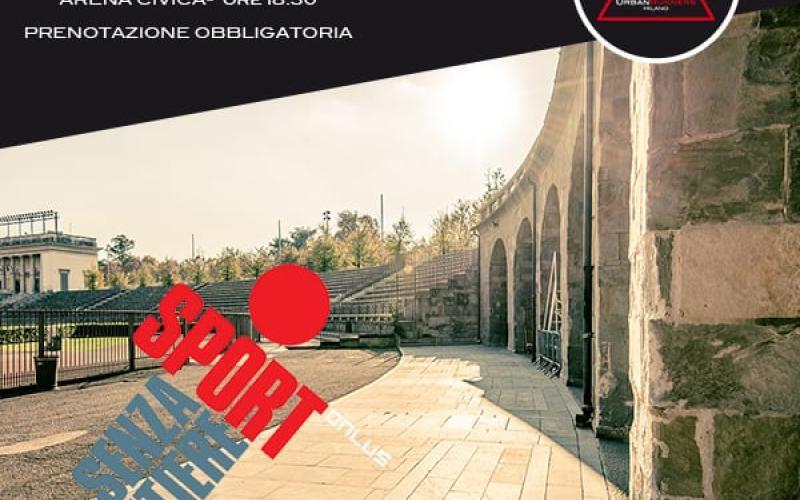 Allenamenti in Arena Civica a sostegno dei progetti di Sport Senza Frontiere