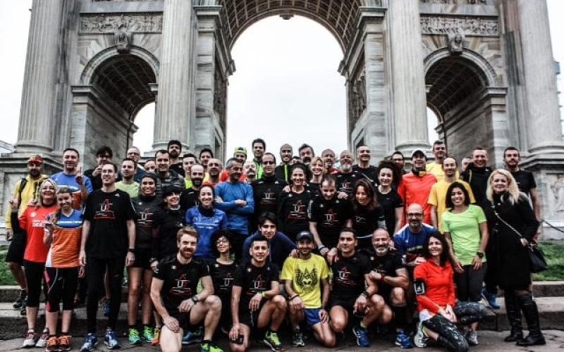 Allenamento con re Giorgio