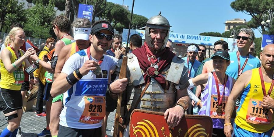 La mia prima maratona a Roma
