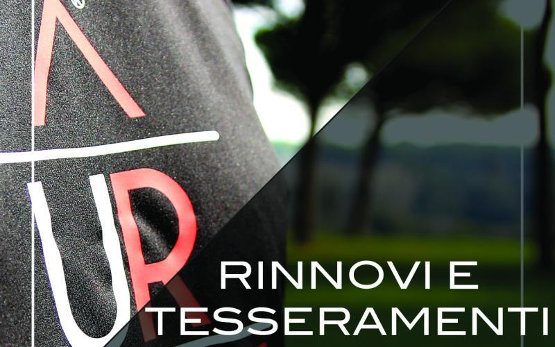 Rinnovi e tesseramenti 2019