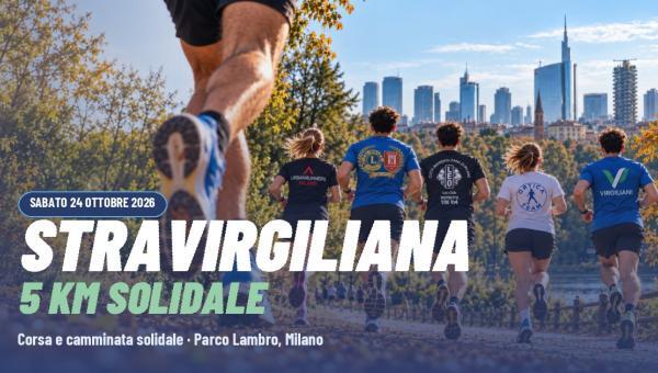 Stravirgiliana 5K solidale - Sabato 24 ottobre al Parco Lambro