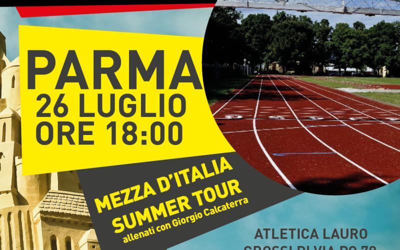 Un allenamento speciale insieme agli amici di Parma Marathon e Giorgio Calcaterra