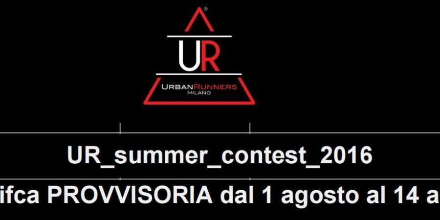Ur_Summer_contest: Classifica provvisoria 1 - 14 agosto